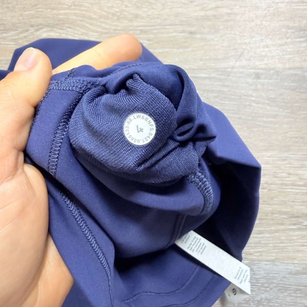 Lululemon Wunder Train HR Crop 23” Tights - Night Sea - Picture 4 of 4